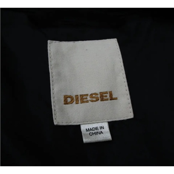 Diesel men’s stylish jacket. Black. Size Medium. Lightweight, windbreaker. - Picture 3 of 12